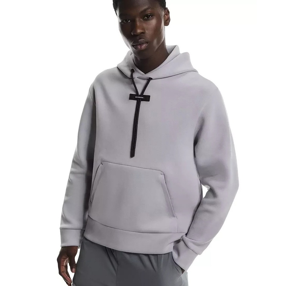 On Focus Tech Performance Hoodie With Kangaroo Pocket Lilac - Men's Size XL
